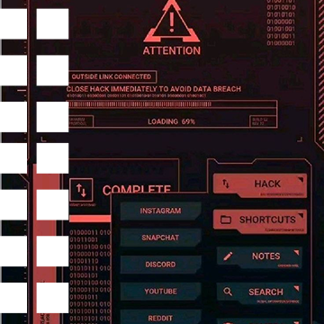 Security alert dashboard showing vulnerability detection